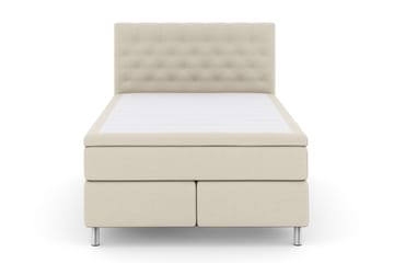 Select No 4 Komplett Sängpaket 140x200 Fast - Beige/Metall - Products - Möbler - Säng - Kontinentalsäng