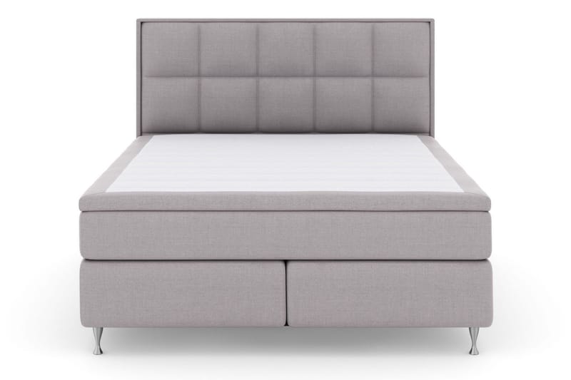 Select No 4 Komplett Sängpaket 160x200 Fast/Medium - Ljusgrå/Silver - Products - Möbler - Säng - Kontinentalsäng