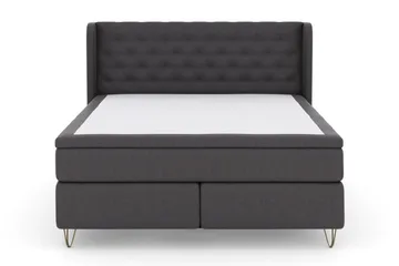 Select Sänggavel med Sidor 160 cm - Mörkgrå