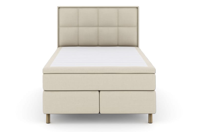 Select No 4 Komplett Sängpaket 160x200 Medium, Beige/Koppar