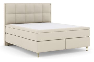 Select No 4 Komplett Sängpaket 180x200 Fast - Beige/Guld - Products - Möbler - Säng - Kontinentalsäng