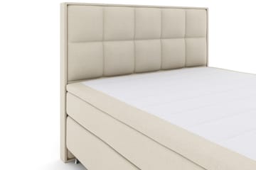 Select No 4 Komplett Sängpaket 180x200 Fast - Beige/Silver - Products - Möbler - Säng - Kontinentalsäng