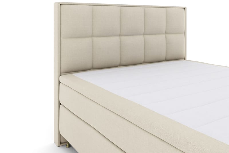 Select No 4 Komplett Sängpaket 180x200 Medium - Beige/Guld - Products - Möbler - Säng - Kontinentalsäng