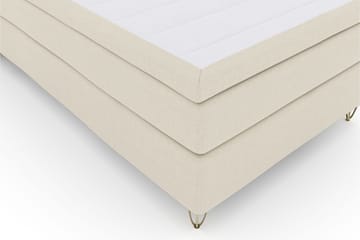 Select No 4 Kontinentalsäng 120x200 Fast - Beige/Metall V-Form - Products - Möbler - Säng - Enkelsäng
