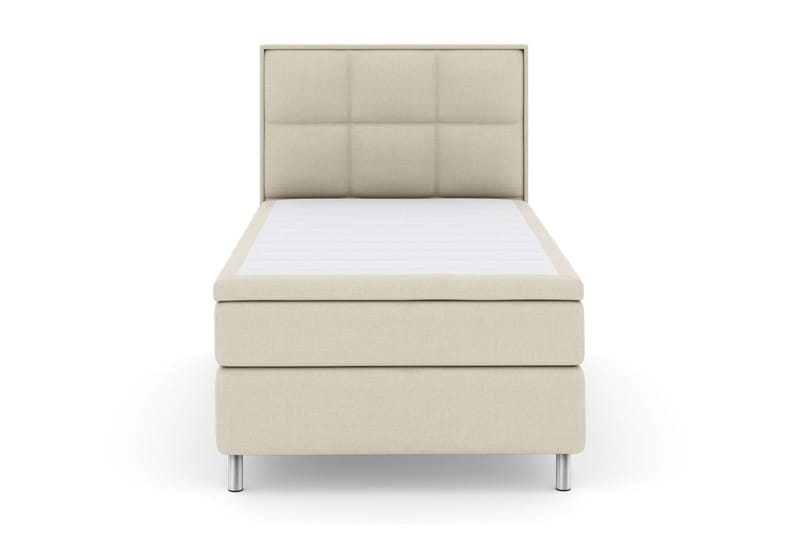 Select No 5 Komplett Sängpaket 120x200 Fast Watergel, Beige/Metall