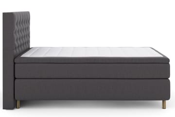 Select No 5 Komplett Sängpaket 140x200 Fast/Medium - Mörkgrå/Koppar - Products - Möbler - Säng - Kontinentalsäng