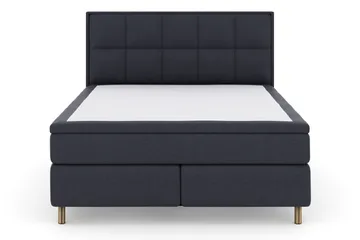 Select No 5 Komplett Sängpaket 180x200 Medium Latex - Blå/Koppar - Products - Möbler - Säng - Kontinentalsäng