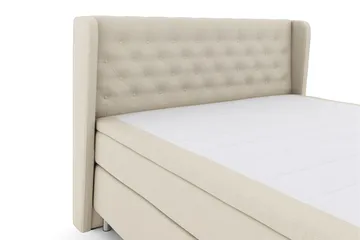 Select No 5 Komplett Sängpaket 210x210 Fast Watergel - Beige/Metall - Products - Möbler - Säng - Kontinentalsäng