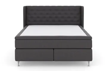 Select Sänggavel med Sidor 210 cm - Mörkgrå