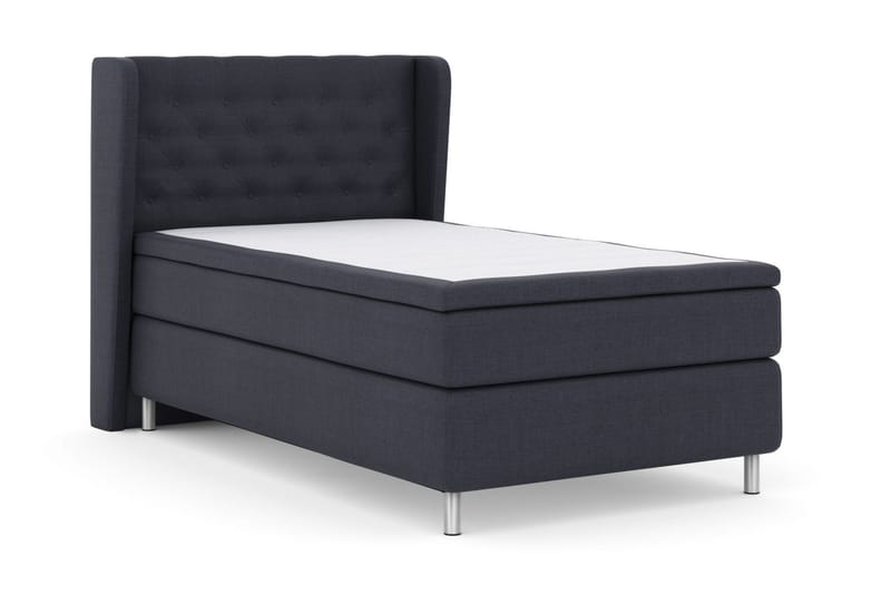 Select No 6 Komplett Sängpaket 120x200 Fast Watergel - Blå/Metall - Products - Möbler - Säng - Enkelsäng