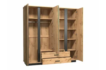 Strathy Möbelset För Sovrum - Svart - Products - Möbler - Säng - Möbelset för sovrum