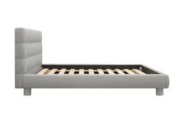 Teddy Komplett Sängpaket Sängram med Madrass 160x200 cm - Grå - Products - Möbler - Säng - Komplett sängpaket