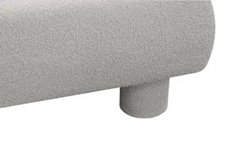 Teddy Komplett Sängpaket Sängram med Madrass 180x200 cm - Grå - Products - Möbler - Säng - Komplett sängpaket