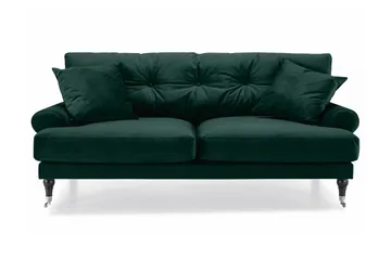 Andrew 2-sits Sammetssoffa