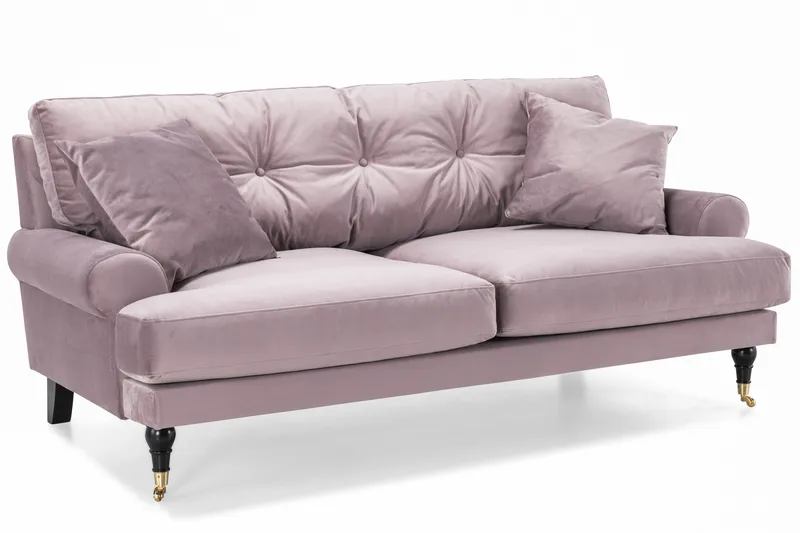 Andrew 2-sits Sammetssoffa - Lila - Products - Möbler - Soffa - 2 sits soffa