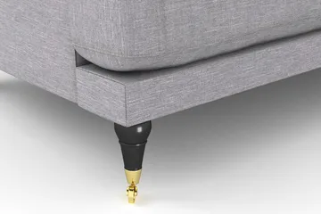 Andrew 3-sits Tygsoffa - Grå - Products - Möbler - Soffa - 3 sits soffa