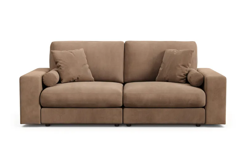 Arken Lyx 3-sits Djup Soffa i Manchester, Brun
