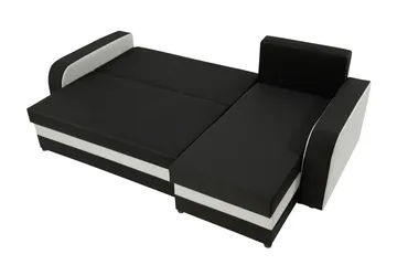 Alvared 3-sits Hörnbäddsoffa Universal - Grå - Products - Möbler - Soffa - Bäddsoffa - Bäddsoffa divan