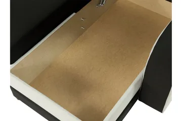 Alvared 3-sits Hörnbäddsoffa Universal - Svart/Grå - Products - Möbler - Soffa - Bäddsoffa - Bäddsoffa divan