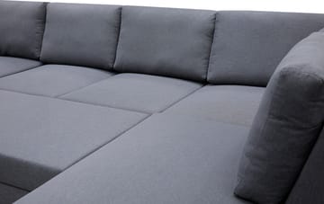Bäddsoffa Dream U-form - Mörkgrå - Products - Möbler - Soffa - Bäddsoffa - U bäddsoffa