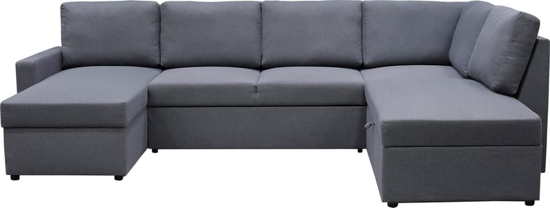 Bäddsoffa Dream U-form - Mörkgrå - Products - Möbler - Soffa - Bäddsoffa - U bäddsoffa