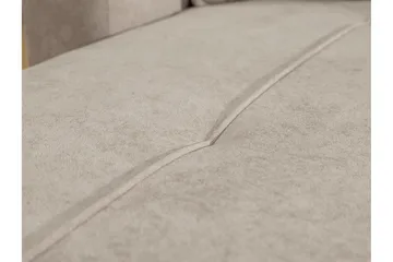 Barile Bäddsoffa 3-sits i Plysch - Grå - Products - Möbler - Soffa - Bäddsoffa - 3 sits bäddsoffa