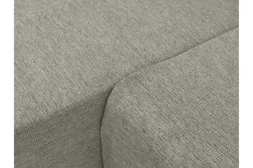 Barile Bäddsoffa med Divan 3-sits i Plysch - Vit - Products - Möbler - Soffa - Bäddsoffa - Bäddsoffa divan