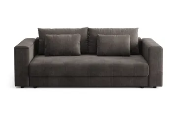 7 cm Mjuk/Medium Polyeterskum, Vändbar Sommar- & Vintersida, Tvättbar Klädsel - Brun