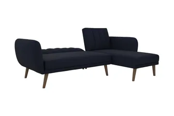 Brittany Divanbäddsoffa Marinblå - Novogratz - Products - Möbler - Soffa - Bäddsoffa - Bäddsoffa divan