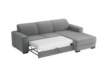 Denegal 3-sits Hörnbäddsoffa Dark grey - Products - Möbler - Soffa - Bäddsoffa - Hörnbäddsoffa