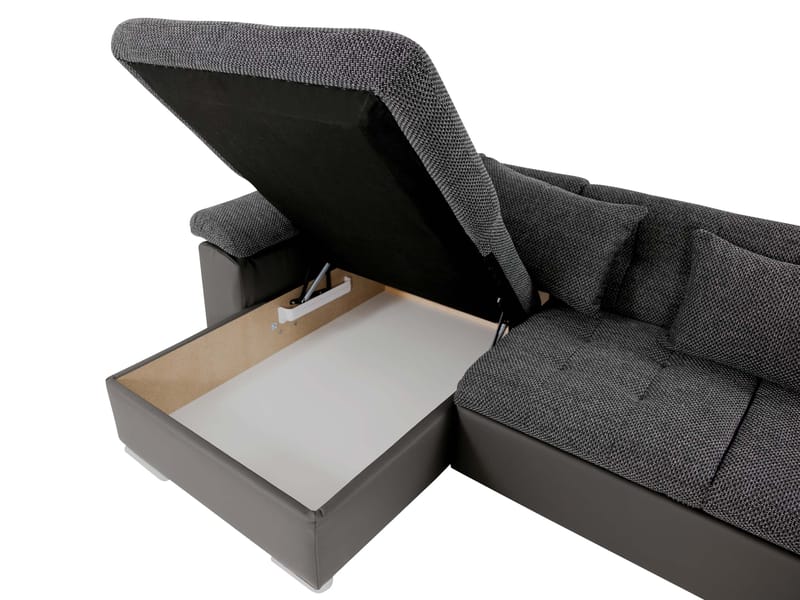 Dynir 6-sits U-Suffa Divan Höger - Products - Möbler - Soffa - Bäddsoffa - Hörnbäddsoffa