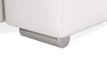 Dynir Hörnbäddsoffa Divan med Förvaring Höger - Vit/Ljusgrå - Products - Möbler - Soffa - Bäddsoffa - Bäddsoffa längsbäddad