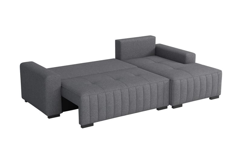 Esher 4-sits Bäddsoffa Vänster - Brun - Products - Möbler - Soffa - Bäddsoffa - Bäddsoffa divan