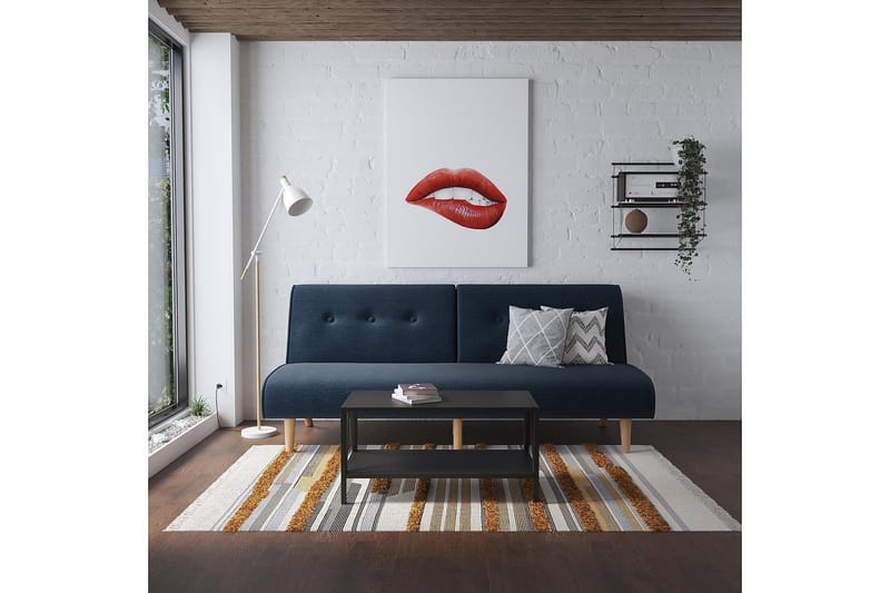 Palm Springs Futon Blå - Novogratz - Products - Möbler - Soffa - Bäddsoffa - Futon - Futon soffa