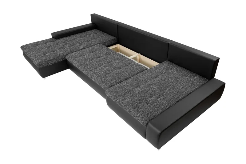 Gamal Bäddsoffa Dubbeldivan 4-sits - Beige - Products - Möbler - Soffa - Bäddsoffa - U bäddsoffa