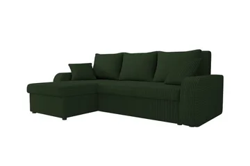 Kintore 3-sits Hörnbäddsoffa Dark green - Products - Möbler - Soffa - Bäddsoffa - Bäddsoffa divan