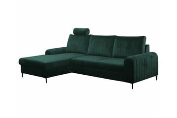 Kintore 3-sits Hörnbäddsoffa Dark green - Products - Möbler - Soffa - Bäddsoffa - Bäddsoffa divan