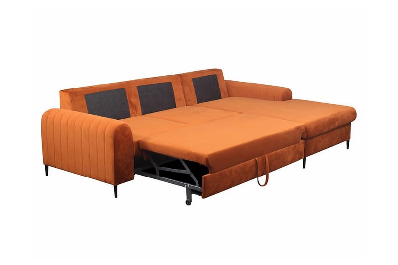 Kintore 3-sits Hörnbäddsoffa Dark green - Products - Möbler - Soffa - Bäddsoffa - Bäddsoffa divan