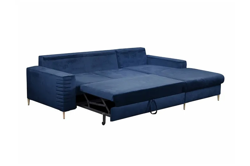 Kintore 3-sits Hörnbäddsoffa Light grey/Dark grey - Products - Möbler - Soffa - Bäddsoffa - Bäddsoffa divan