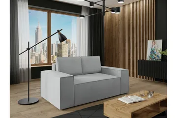 Knocklong 2-sits Bäddsoffa - Grå - Products - Möbler - Soffa - Bäddsoffa - 2 sits bäddsoffa