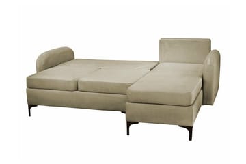 Knocklong 3-sits Hörnbäddsoffa beige - Products - Möbler - Soffa - Bäddsoffa - Bäddsoffa divan