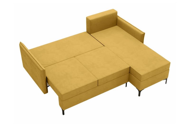 Knocklong 3-sits Hörnbäddsoffa - Grön - Products - Möbler - Soffa - Bäddsoffa - Bäddsoffa divan