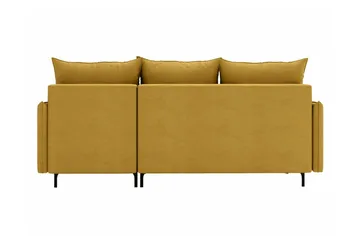 Knocklong 3-sits Hörnbäddsoffa - Grön - Products - Möbler - Soffa - Bäddsoffa - Bäddsoffa divan