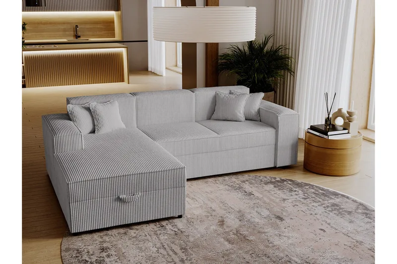 Knocklong 3-sits Hörnbäddsoffa - Products - Möbler - Soffa - Bäddsoffa - Bäddsoffa divan