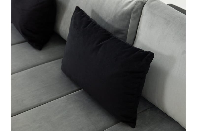 Naoma 4-sits Bäddsoffa Vänster - Blå - Products - Möbler - Soffa - Bäddsoffa - Bäddsoffa divan