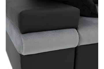 Naoma Bäddsoffa med Divan 4-sits - Grå - Products - Möbler - Soffa - Bäddsoffa - Bäddsoffa divan