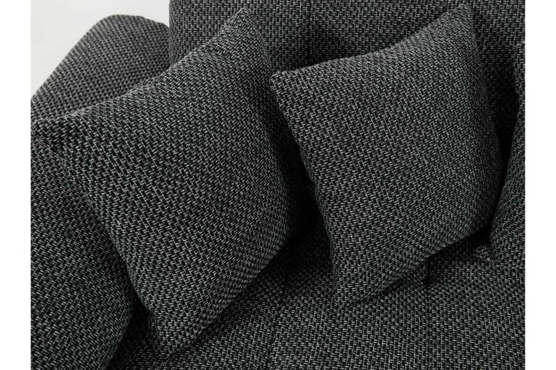 Niko U-Bäddsoffa 350x205x76 cm Divan Höger - Grå - Products - Möbler - Soffa - Bäddsoffa - Bäddsoffa divan