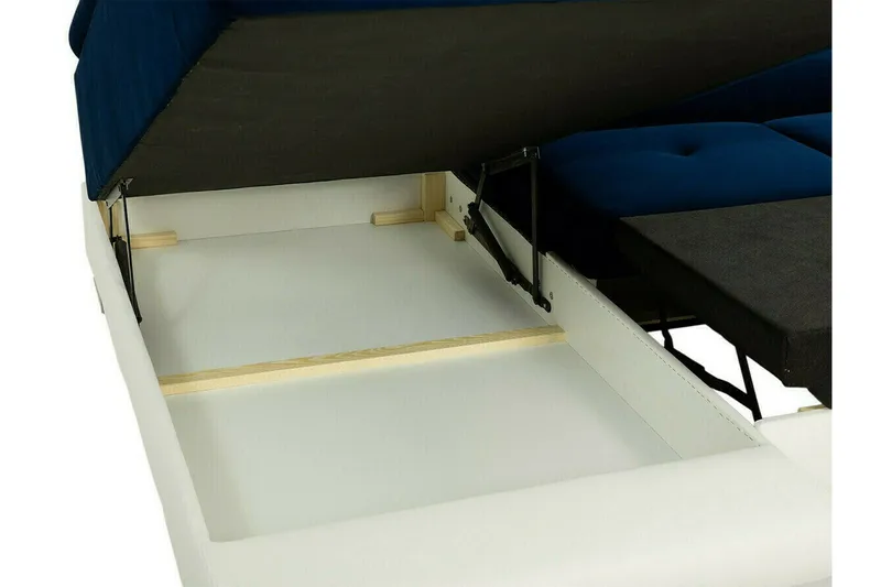 Reginia 3-sits Hörnbäddsoffa Ljusgrå - Products - Möbler - Soffa - Bäddsoffa - Hörnbäddsoffa