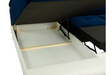 Reginia 5-sits Bäddsoffa Vänster - Grön - Products - Möbler - Soffa - Bäddsoffa - Bäddsoffa längsbäddad