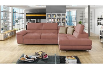 Reginia Bäddsoffa m. Schäslong L-formad - Products - Möbler - Soffa - Bäddsoffa - Bäddsoffa längsbäddad